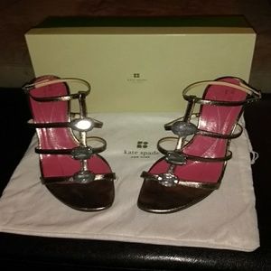 Kate Spade Lizzy Sandals Ash/Metal Nap